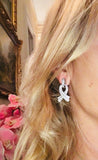 Marlene Stowe 2.62 ct Diamond Day/Night Drop Dangle Baroque Pearl Earrings $8500
