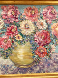 20x24 Vase Flowers Floral Still Life KADLIC Original Oil Painting Art Gilt Frame