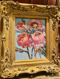 KADLIC Floral Seascape Wild Flowers Gilt Wood Frame 8x10”