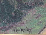 French Impressionist Original Oil Painting Paris France John Modesitt, b.1955