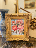 KADLIC Floral Seascape Wild Flowers Gilt Wood Frame 8x10”