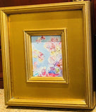 KADLIC Abstract Landscape Original Oil Painting Gold Gilt Frame Fine Art