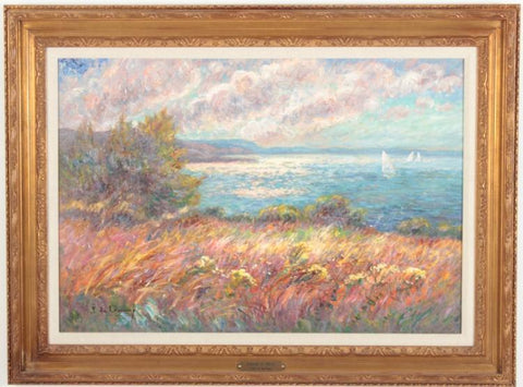 Wally Findlay Galleries French Impressionist Oil Painting Isabelle De Ganay