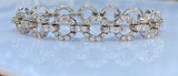 Vintage Jabel 18k White Gold 5.00 Carat F VS Diamond Bracelet