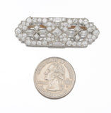 Tiffany & Co. Art Deco 6.40 Ct G VS1 Diamond Brooch Pin Pendant Box Appraisal