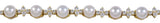 Stunning TIFFANY & CO. "ARIA" 1.68 ct VS Diamond 18k Cultured Pearl Bracelet