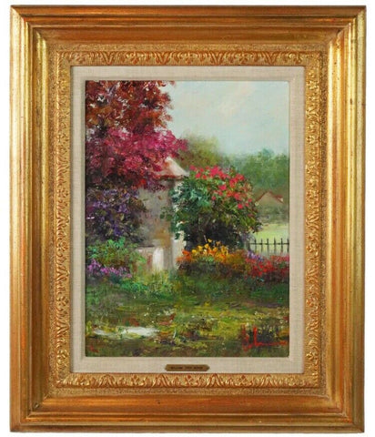 Wally Findlay Gallery LISTED Fine Art William Troy Acker Original Oil Painting