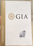 GIA Natural F/I 1 Pear Cut 0.77 Ct Diamond Gemstone