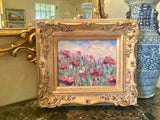 KADLIC Wild Flowers Floral Impasto Impressionist Original Oil Painting 8x10"