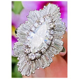 PAYMENT #2 RESERVED FOR EVE: 4CT MARQUISE Diamond Ring